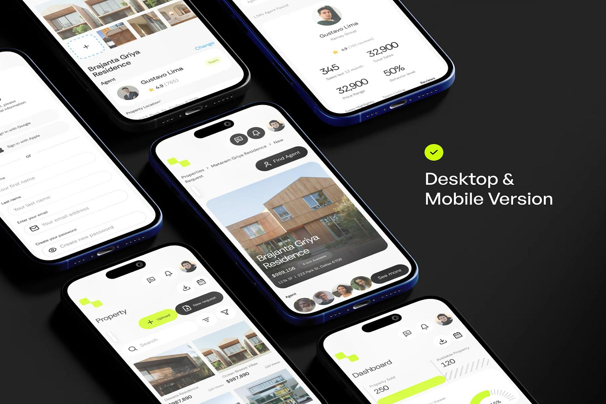 Deal Mate B2B Real Estate Dashboard, an UI Kit Template by Creative Perspective (Photo 5 of 7)
