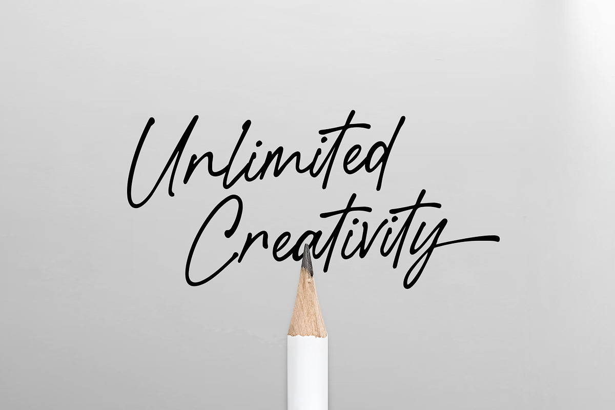 Restweek Script, a Script Font by khurasan (Photo 3 of 9)