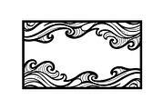 Vintage Wave Ornament Frame Bundle, an Illustration by Designer_Momina (Thumbnail 47 of 51)
