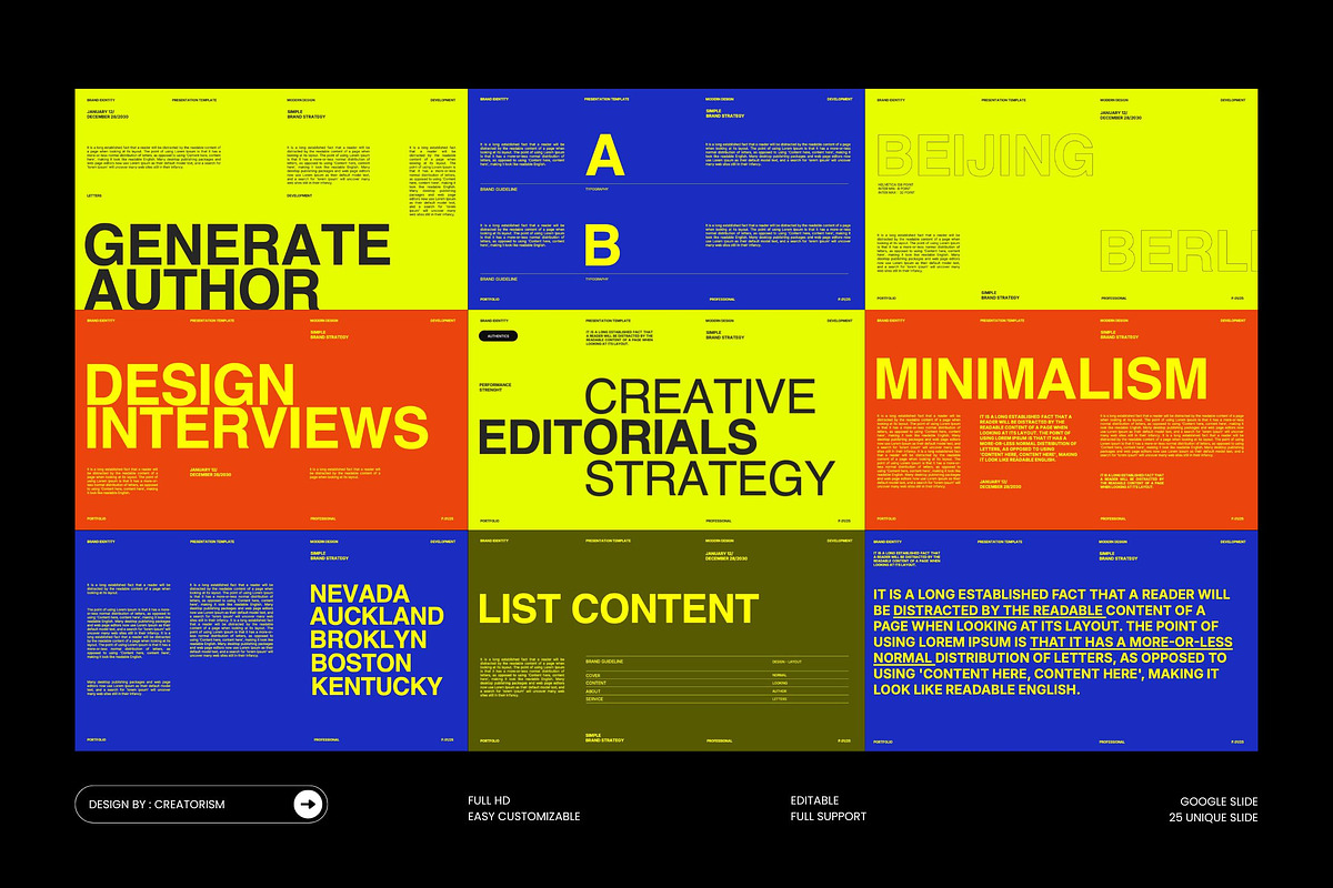 Daniel - Creative Editorial GSL, a Presentation Template by Creatorism (Photo 1 of 9)