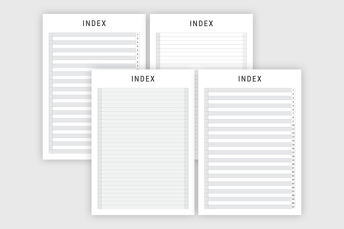 Ultimate Planner Bundle Pack, a Stationery Template by MNT-Creator (Photo 9 of 10)