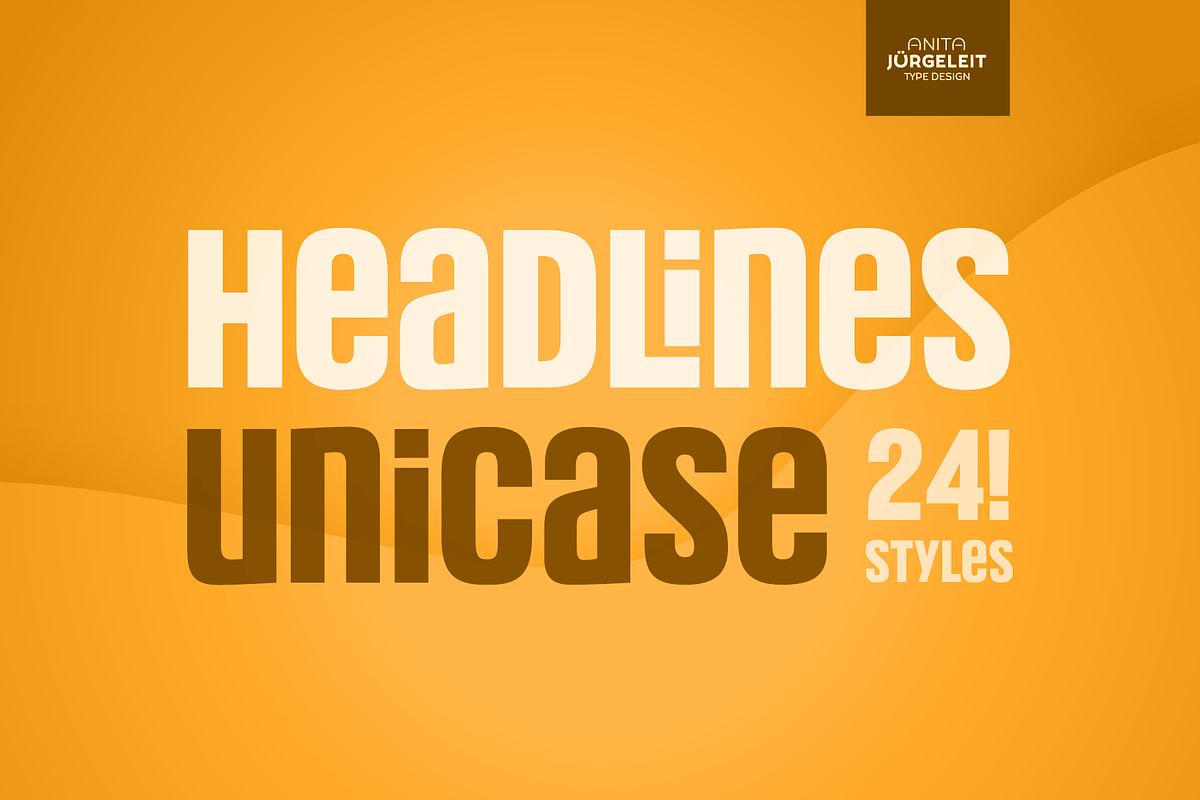 Headlines Unicase Font Family, a Sans Serif Font by TypeThis!Studio (Photo 6 of 26)