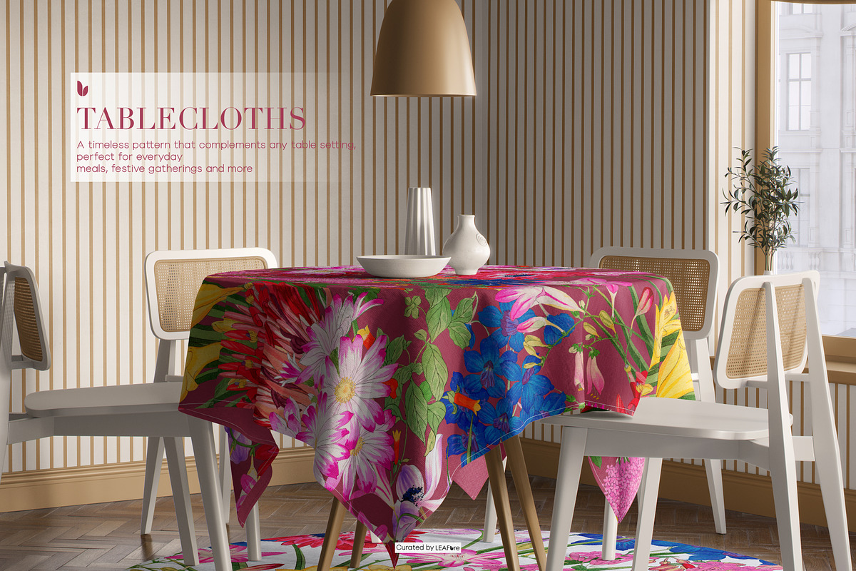Vibrant Seamless Floral Patterns, a Pattern Graphic by LEAFure (Photo 10 of 10)