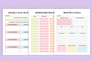 Editable ADHD Planner for Kids Canva, a Social Media Template by Coco Bloom (Thumbnail 4 of 5)