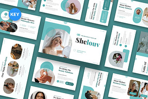 Shelouv - Beauty Skincare Keynote, a Presentation Template by Fit-tee