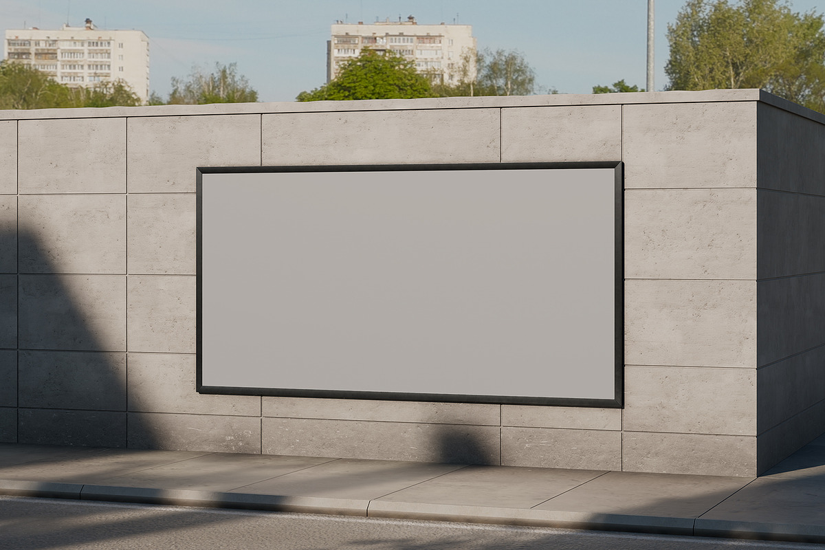 Billboard Mockup, an Advertising Mockup by mockupbuys (Photo 47 of 82)