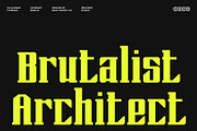 CS Alsager – Industiral Font, a Serif Font by Craft Supply Co. (Thumbnail 2 of 8)