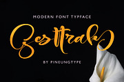 Gesttrak Black Friday, a Script Font by pineungtype (Thumbnail 2 of 9)