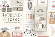SALE Insta Ladypreneur Coach CANVA, a Social Media Template by Eviory (Thumbnail 1 of 36)