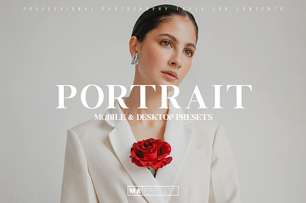 10 PORTRAIT PRO Lightroom Presets