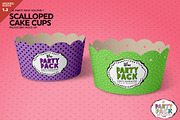 Cupcake Cups Packaging Mockup, a Cups & Container Mockup by INCDesign (Thumbnail 1 of 6)