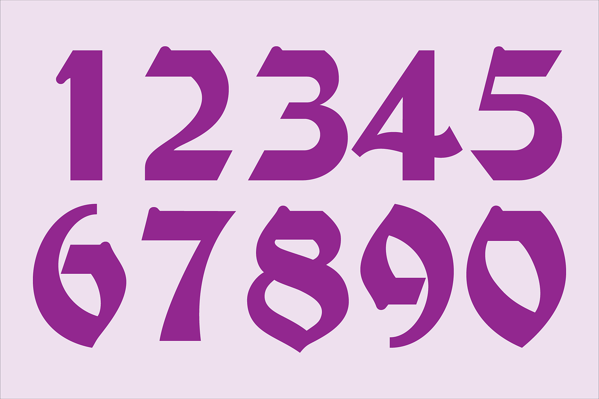 Display Gothic Font, a Blackletter Font by GG Design (Photo 7 of 10)