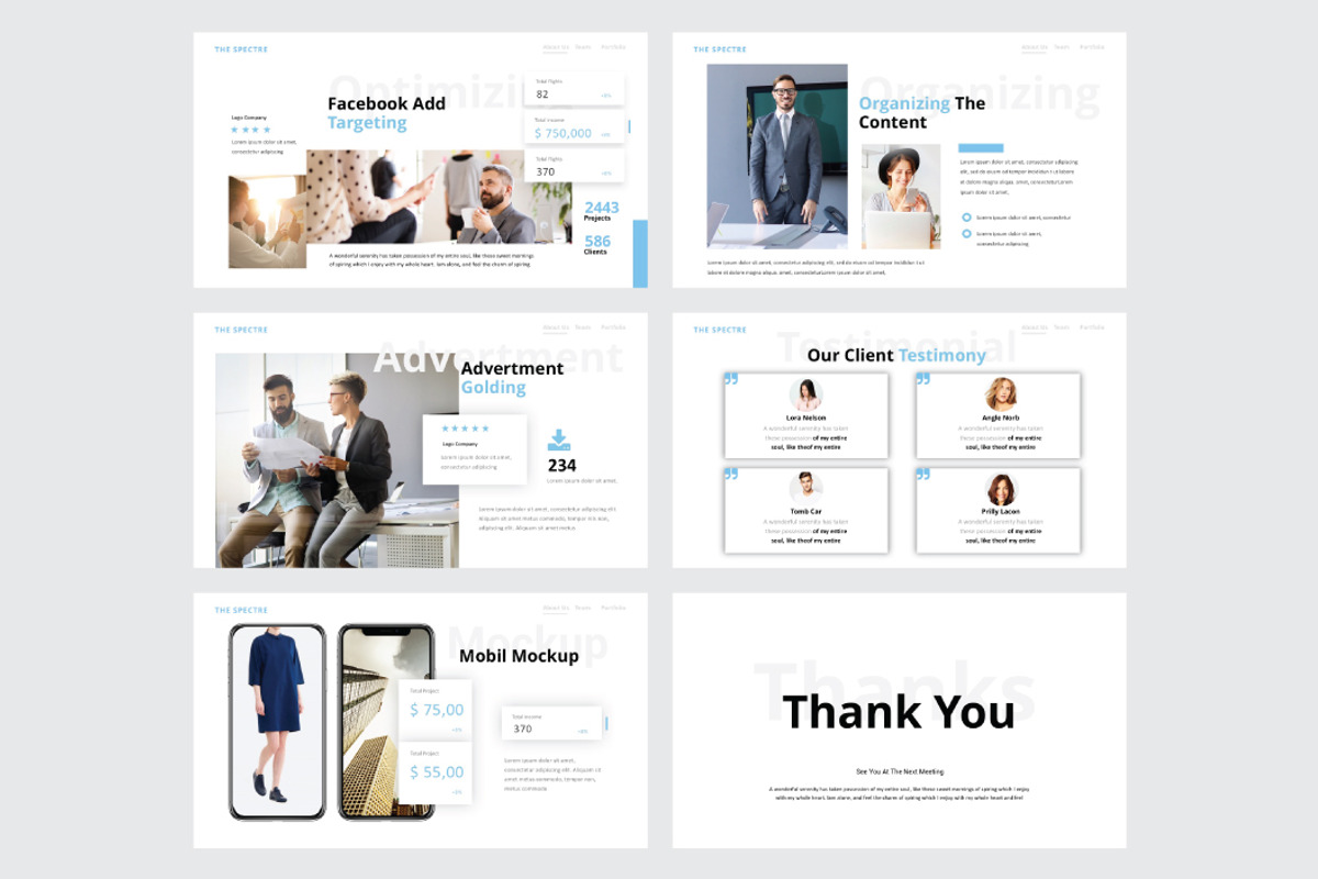 THE SPECTRE - Powerpoint Template, a Presentation Template by Shafura (Photo 6 of 6)