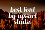 Wolliday Autumn - Handwritten Font, a Handwritten Font by Iqsiart Studio (Thumbnail 6 of 7)