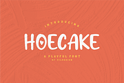Hoecake a Playful Display Font, a Sans Serif Font by Vilogsign (Thumbnail 1 of 8)