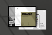 Minimal Brand Guidelines, a Brochure Template by metastudio38 (Thumbnail 1 of 6)