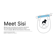 Sisi: 44 Minimal Illustrations, an Illustration by BadBrother (Thumbnail 2 of 19)