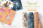 Tropical Australian Blooms, a Pattern Graphic by Sketchbook Designs (Thumbnail 4 of 9)
