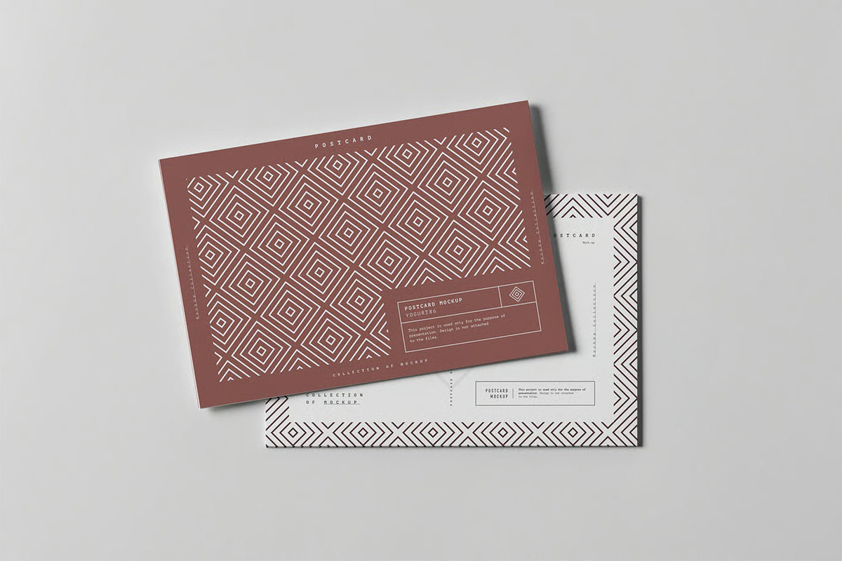 Postcard Mock-up, an Advertising Mockup by zippypixelstudio (Photo 6 of 8)