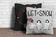 Winter Watercolor Collection, an Animal Illustration by AmberLenaEngle (Thumbnail 5 of 6)