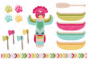 Bohemian Tribal Clipart & Vectors, an Illustration by Amanda Ilkov (Thumbnail 2 of 4)