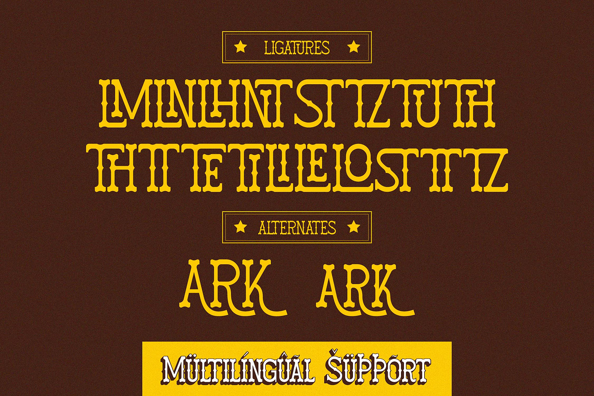 Fatient | Western Slab Retro, a Slab Serif Font by Denustudios (Photo 11 of 12)