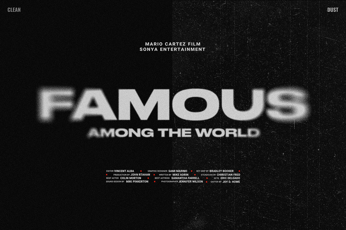 Cinematic Text Effects, a Layer Style Add-On by pixelbuddha.net (Photo 7 of 8)