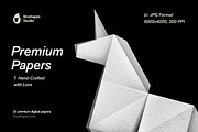 20 Premium Hand-Made Paper Textures, a Texture Graphic by brushapes.com (Thumbnail 1 of 10)