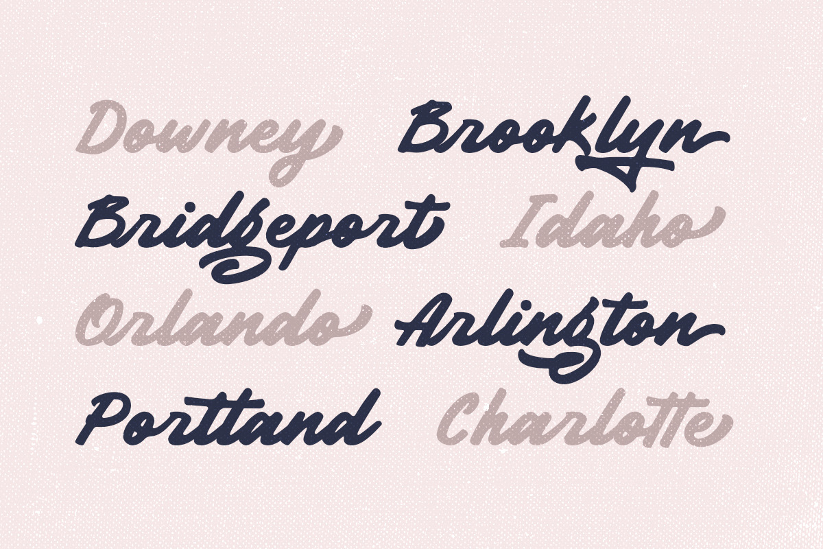 Garnite - Handwritten Script, a Script Font by Letterhend Studio (Photo 8 of 9)