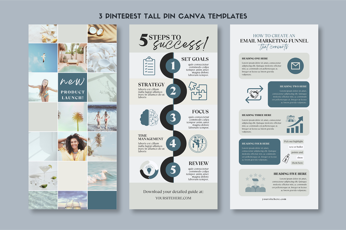 Pinterest Canva Templates | Aura, a Social Media Template by Monarch 21 Design (Photo 4 of 6)