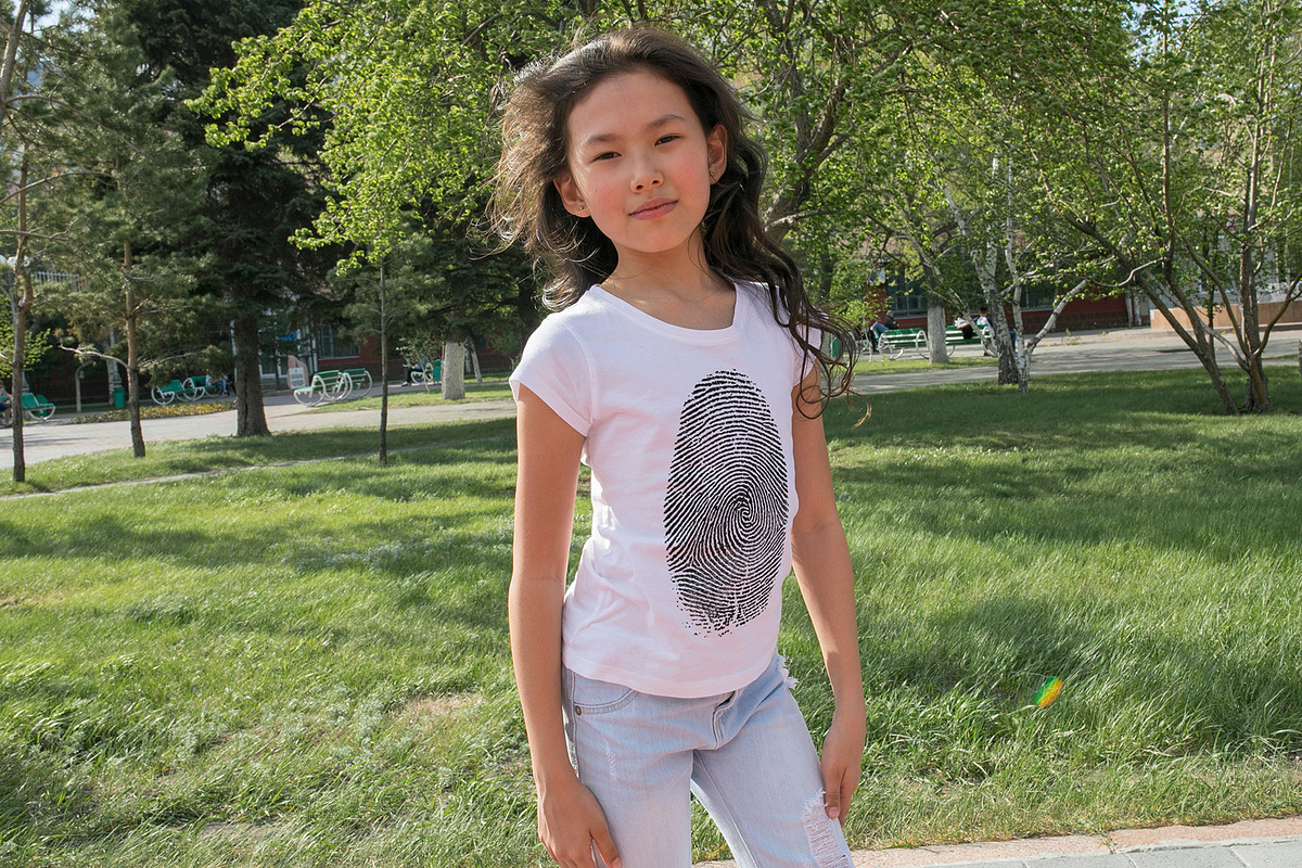 100 Kid's T-Shirt Mock-Up 2018 #22, a Shirt Mockup by Freeman Studio (Photo 89 of 107)
