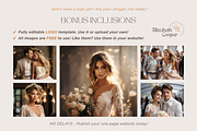 Photography Website Template Canva, a Landing Page Template by vectorocean (Thumbnail 9 of 11)