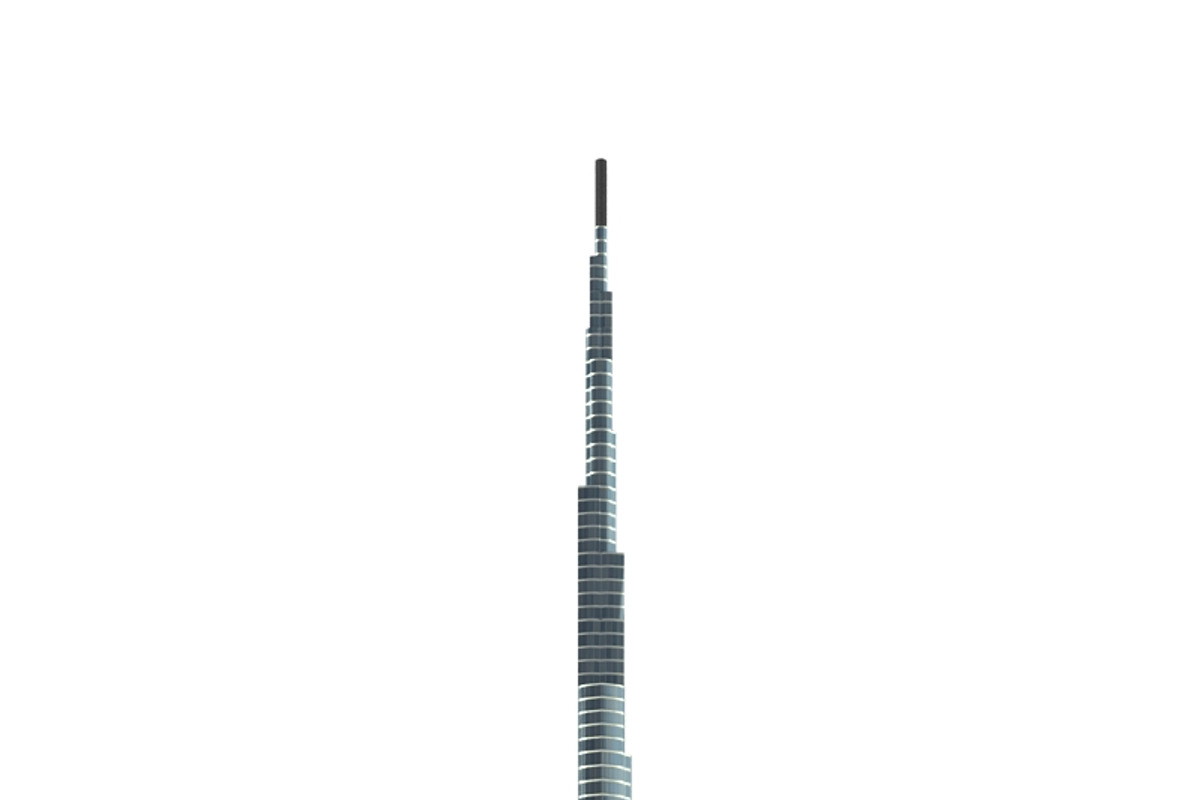 Burj Khalifa, an Architecture 3D Model by AndrewWhite (Photo 3 of 17)