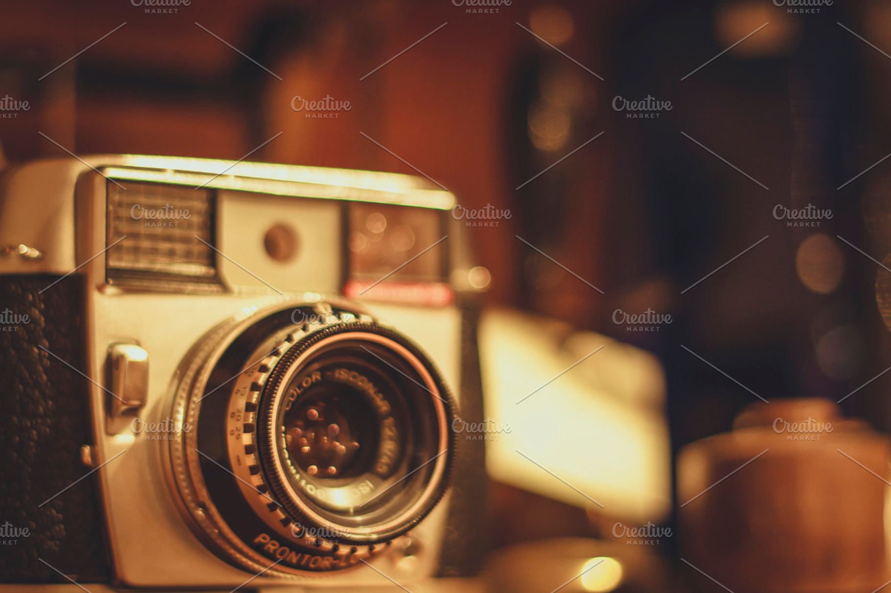 Vintage camera stock picture