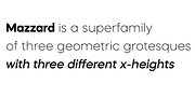 Mazzard M, a Sans Serif Font by Pepper Type (Thumbnail 2 of 15)