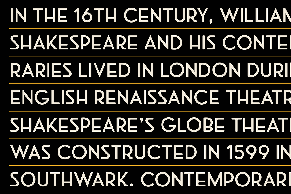 Pabean Market, a Sans Serif Font by Nasir Udin (Photo 11 of 13)