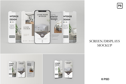Screen/Display Mockup, a Wearable Device Mockup by M.IQBALST
