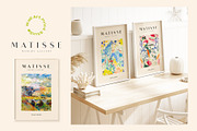 Matisse Modern Gallery 3, a Background Graphic by Wall Art Print Studio (Thumbnail 9 of 16)
