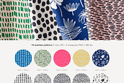 Nature Abstract Shapes and Florals, a Decorative Illustration by likorbut (Thumbnail 3 of 6)