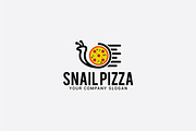 SNAIL PIZZA LOGO, a Templates & Theme by shazi (Thumbnail 1 of 3)