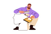Mental health care concept set, a Person Illustration by Good Studio (Thumbnail 9 of 14)