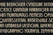 Orlenco - Art Deco Display Font, a Sans Serif Font by Ainun Jinan (Thumbnail 5 of 12)