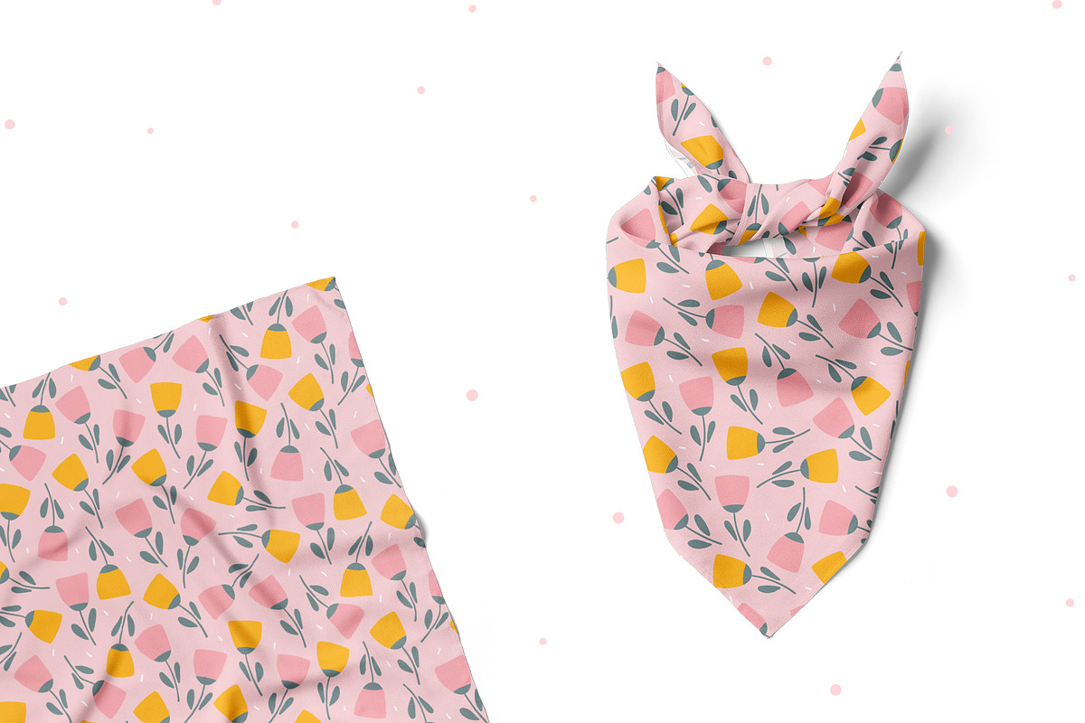 Floral seamless patterns, a Pattern Graphic by hanifa_design (Photo 5 of 11)