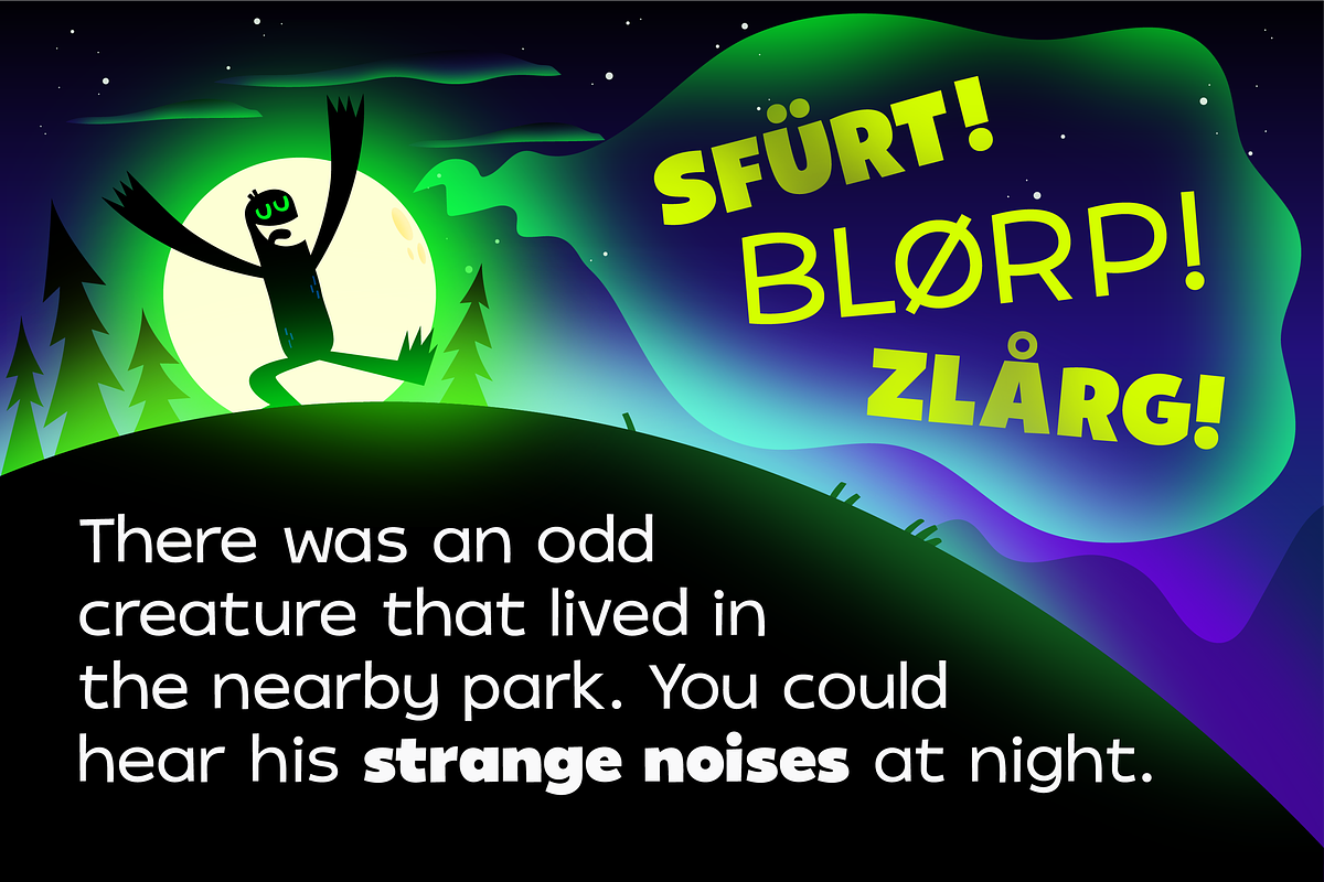 Sale! Gribley Font Family! preview 2