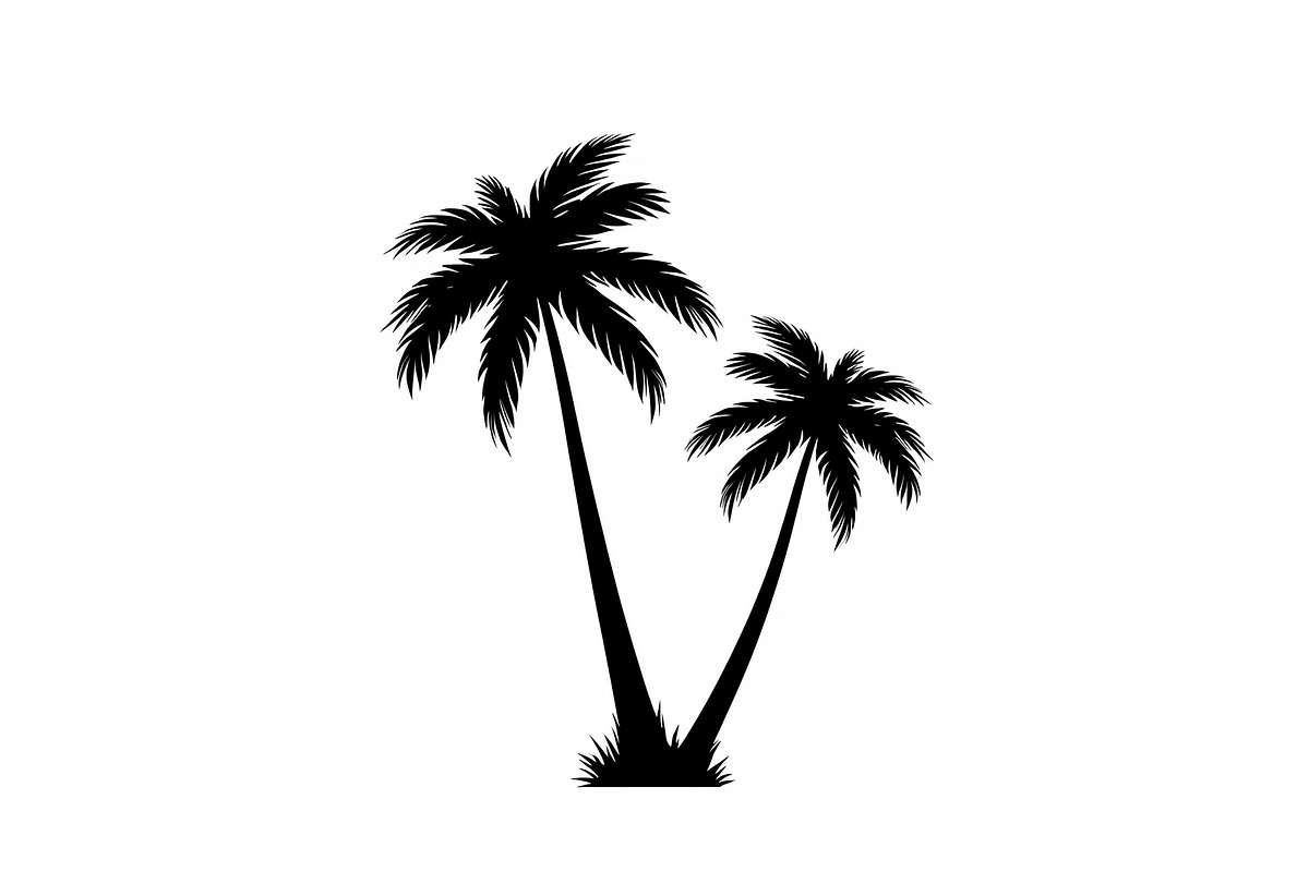 Tropical Palm Tree Bundle, an Illustration by BIPLOB EXPERT (Photo 13 of 21)