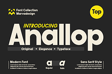 Anallop Font