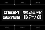 Newbron - Futuristic Display Font, a Sans Serif Font by Typeagle (Thumbnail 3 of 10)