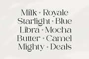 Bilgie - Chique Serif Font, a Serif Font by zeenesia (Thumbnail 9 of 19)