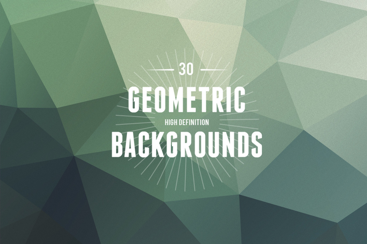 30 Geometric Backgrounds, a Pattern Graphic by Theme Trunk (Photo 1 of 3)