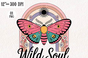 Vintage Wildflower Sublimation, an Illustration by CreationArt (Thumbnail 5 of 13)